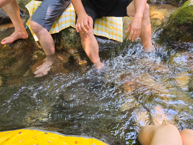 경기도 가평 계곡 물놀이 국립 유명산 자연휴양림 등산 코스 추천