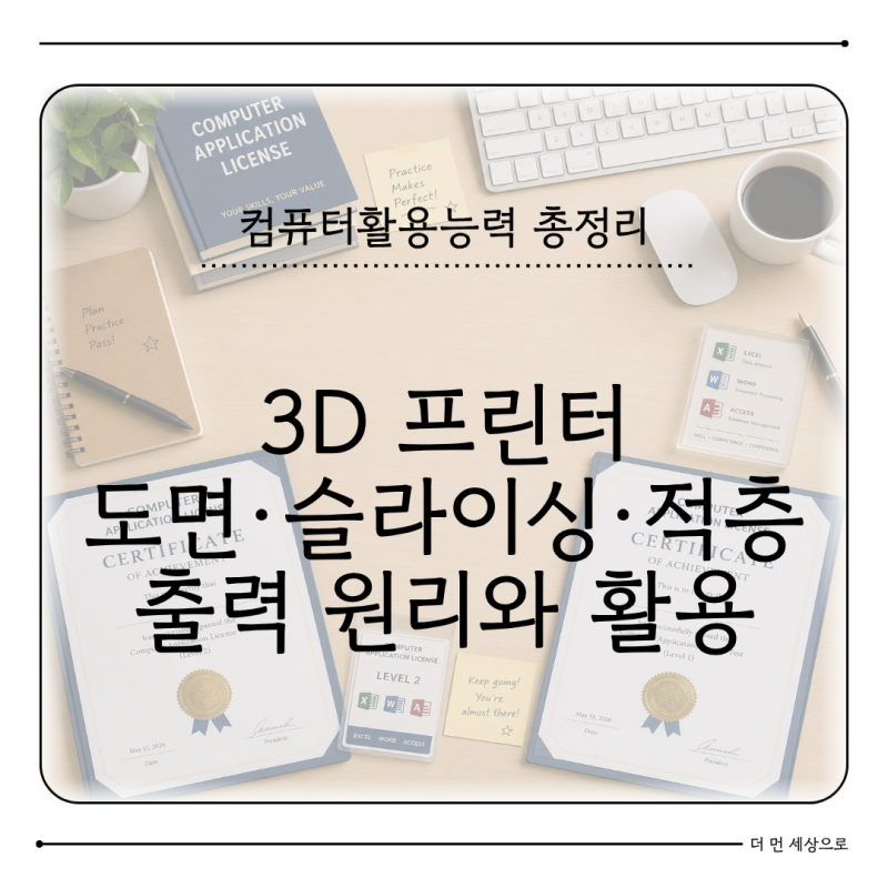 3D 프린터란 무엇일까 출력 원리와 특징·활용 분야 정리