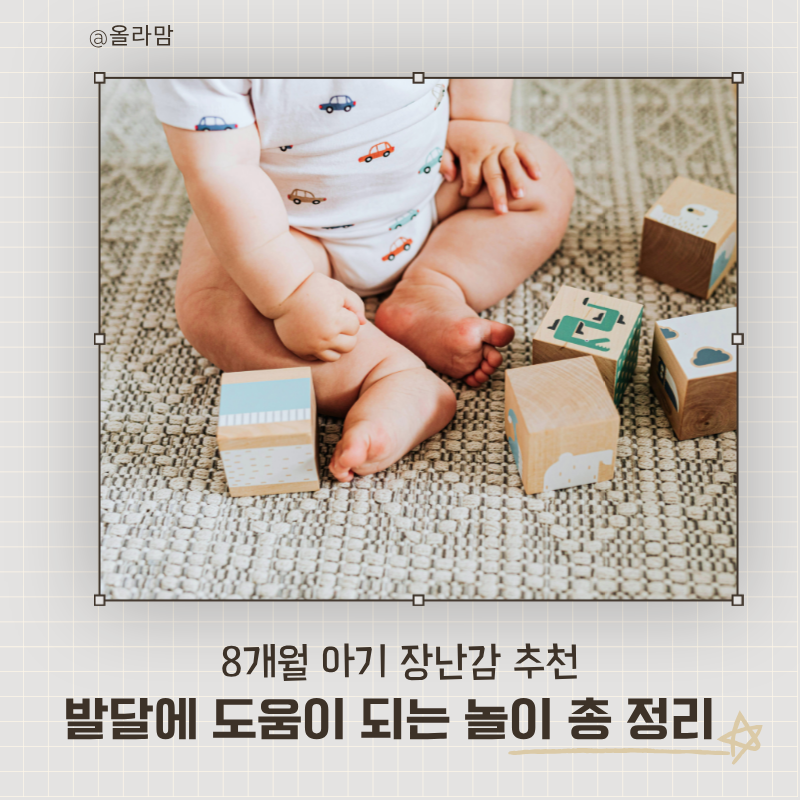 8개월 아기 장난감 추천! 발달에 도움이 되는 놀이 총정리