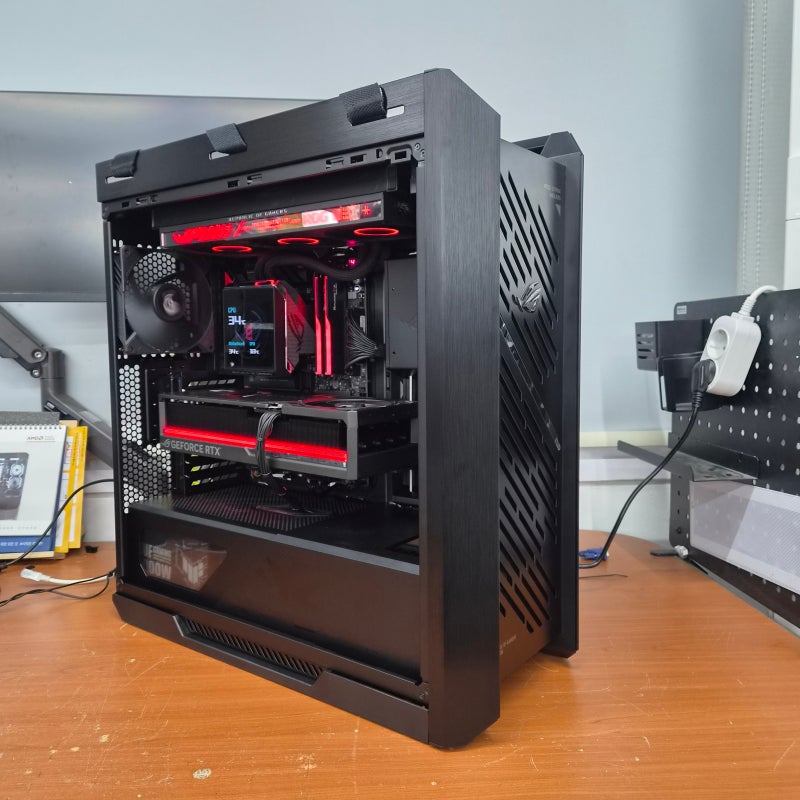[출고후기]9800X3D+RTX5080 ASUS ROG 프리미엄 라인업 고사양 조립컴퓨터