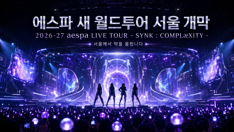 에스파 2026 고척 콘서트 일정·티켓·온라인 중계 총정리