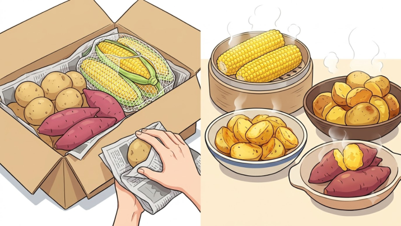 여름철 구황작물 보관법 및 맛있게 먹는 꿀팁 총정리