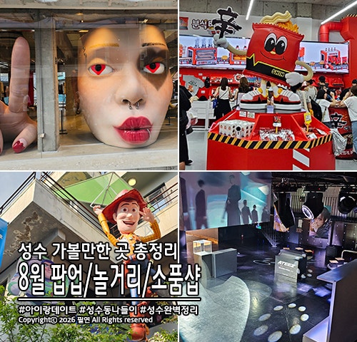 聖水必訪景點總整理！8月快閃店、玩樂、雜貨店集合～親子約會首選♥