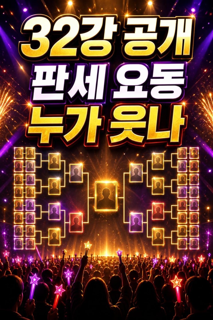 <b>트롯 전쟁</b> 32강 라인업 공개, 팬투표 판세와 관전 포인트 한 번에 정....
