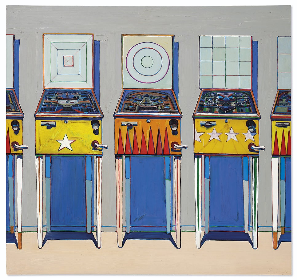 웨인 티보(Wayne Thiebaud)_ 삼각형을 크림파이로 (1920–2021)