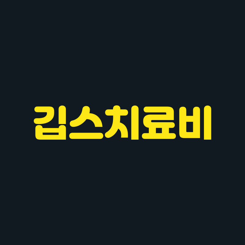 "깁스치료비" 추천하지 않는 이유