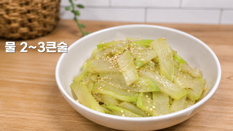 박나물 물 안 생기게 볶는 법, 쓴맛 잡는 순서 총정리