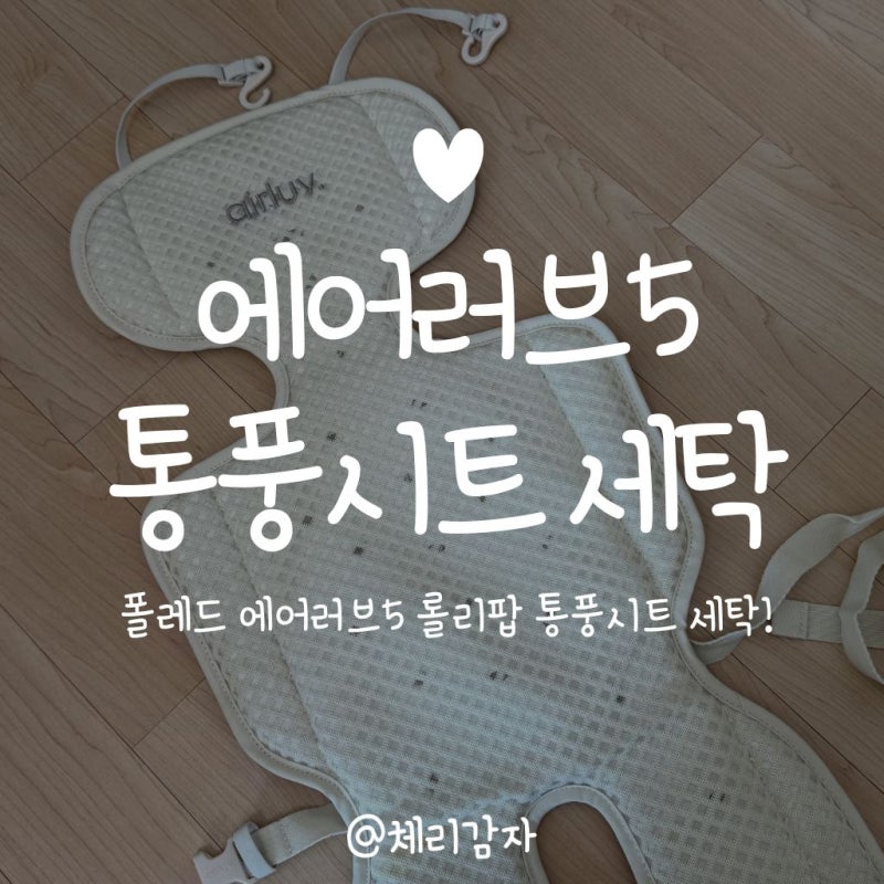 폴레드 에어러브5 롤리팝 세탁 방법! 팬 분리부터 조립까지