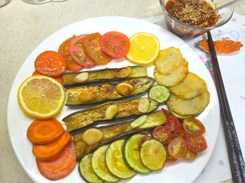 알록달록 감칠맛 폭발하는 실패 없는 야채구이 맛있게 만드는법