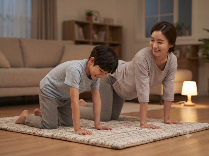 2026년 하반기 초등학생 바른 자세 유지 및 거북목·척추측만증 예방 홈스트레칭 팁