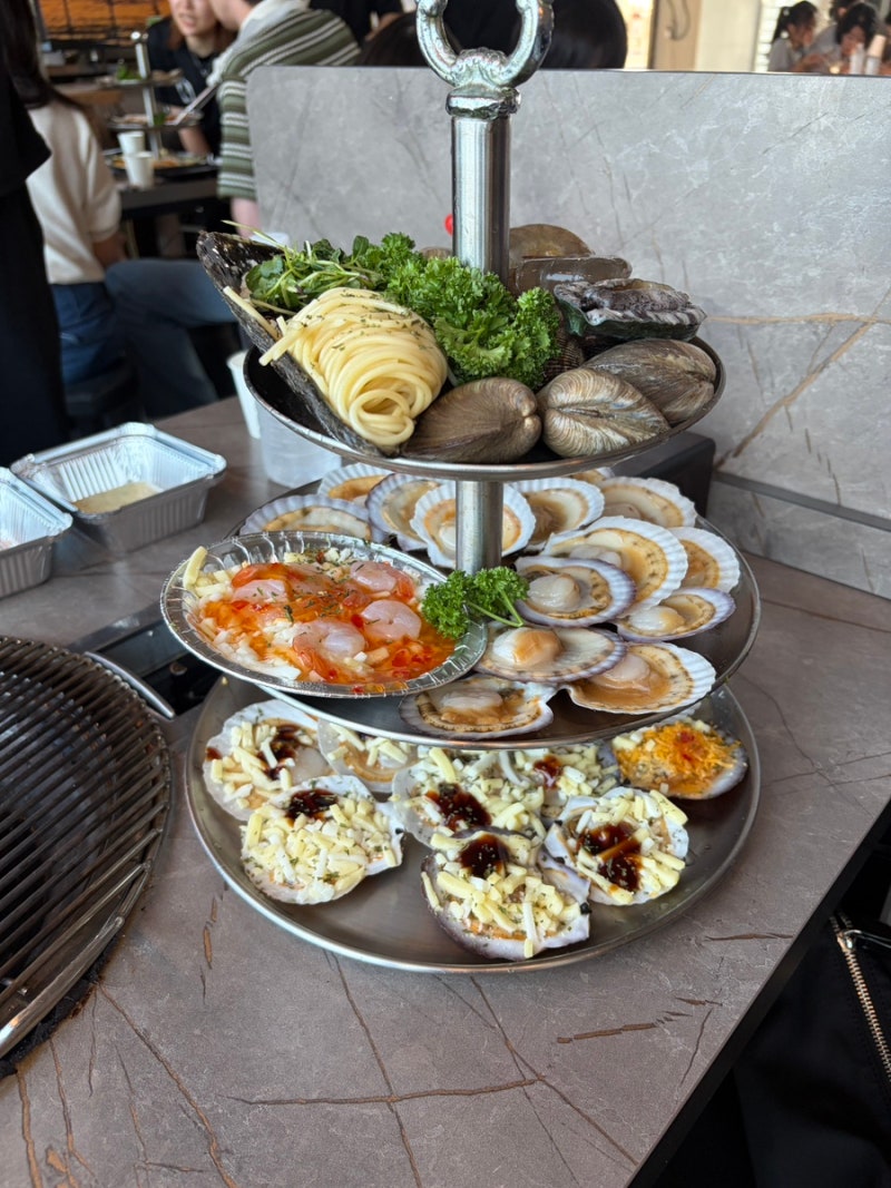 [영종도] 왕산 해수욕장 조개구이 맛집 청춘조개 을왕리본점