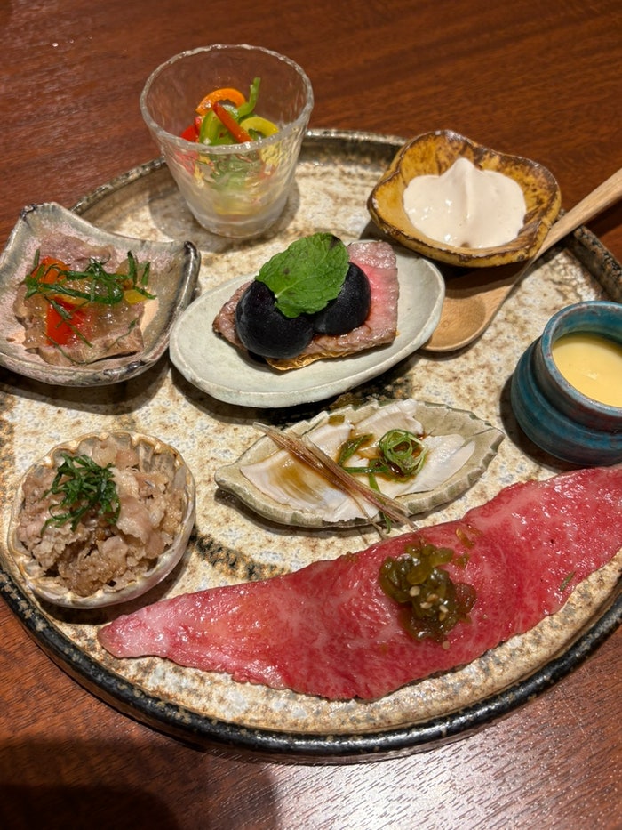 7월 교토 여행 : 현지인 추천 맛집 야끼니꾸・와규 코스 요리 【니쿠야 카구라 肉屋かぐら....