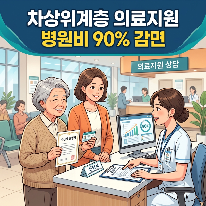 2026 차상위계층 의료비 지원 조건·혜택 및 서류 4가지 총정리