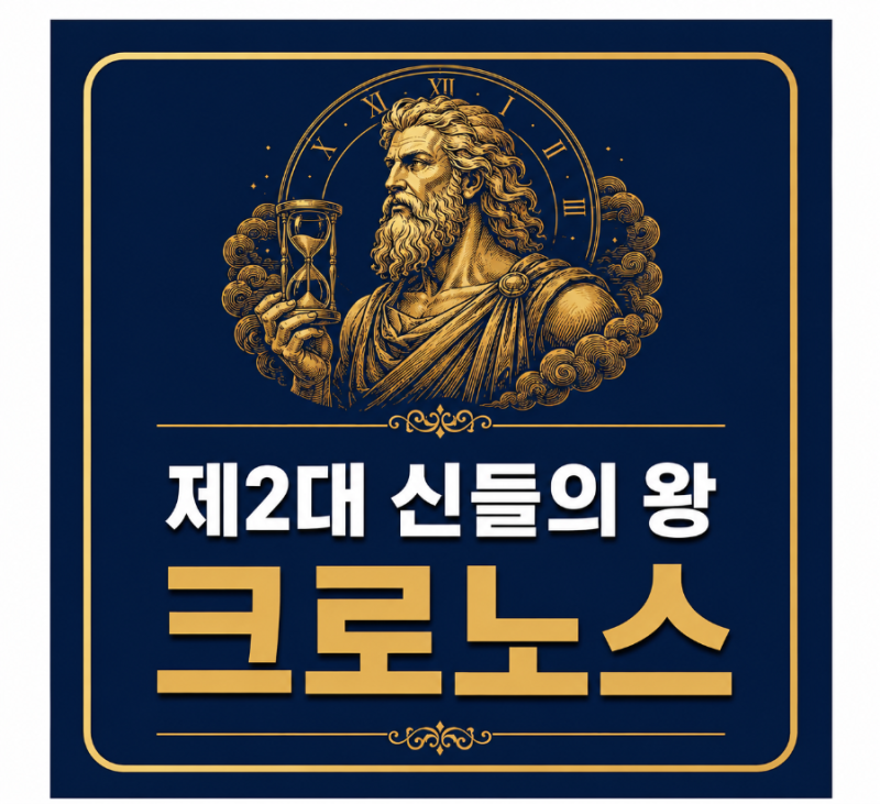 제2대 신의 왕⏳ 티탄족의 위대한 왕, 제우스의 아버지 시간의신 '크로노스' 완전 분석!