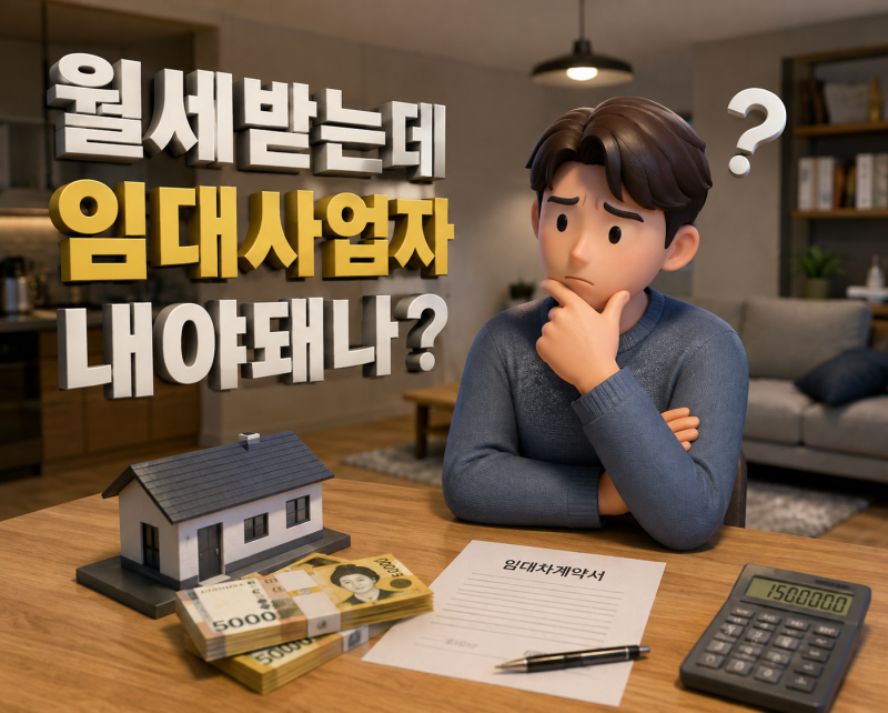 아파트 월세 받으면 임대사업자 등록해야 할까? 직접 알아본 기준