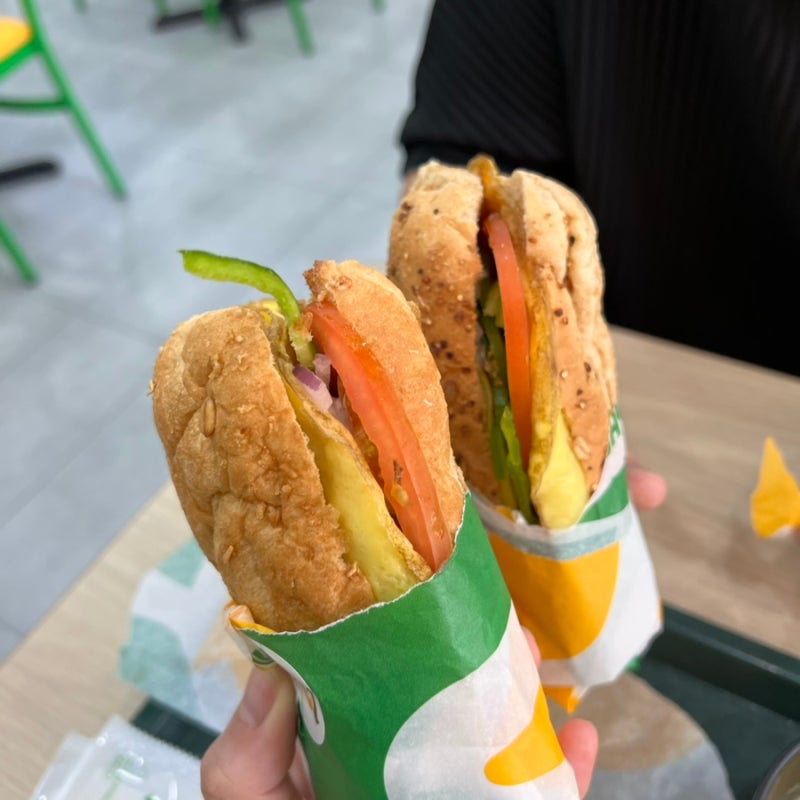 서브웨이 모닝세트 ‘웨스턴 에그&치즈 콤보’ 메뉴 가격