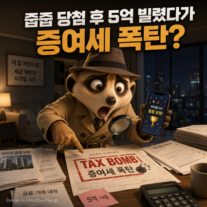 로또 줍줍 자금조달계획서 함정, 마통 뚫고 부모님 찬스 썼다가 당청취소되는 40대 직장인