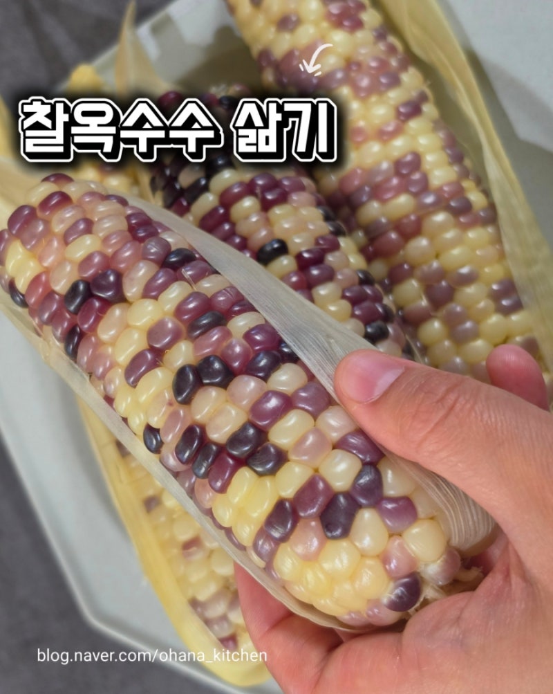 찰옥수수 삶는 법 | 압력솥 없이 냄비로 쫀득하게 삶는 비법