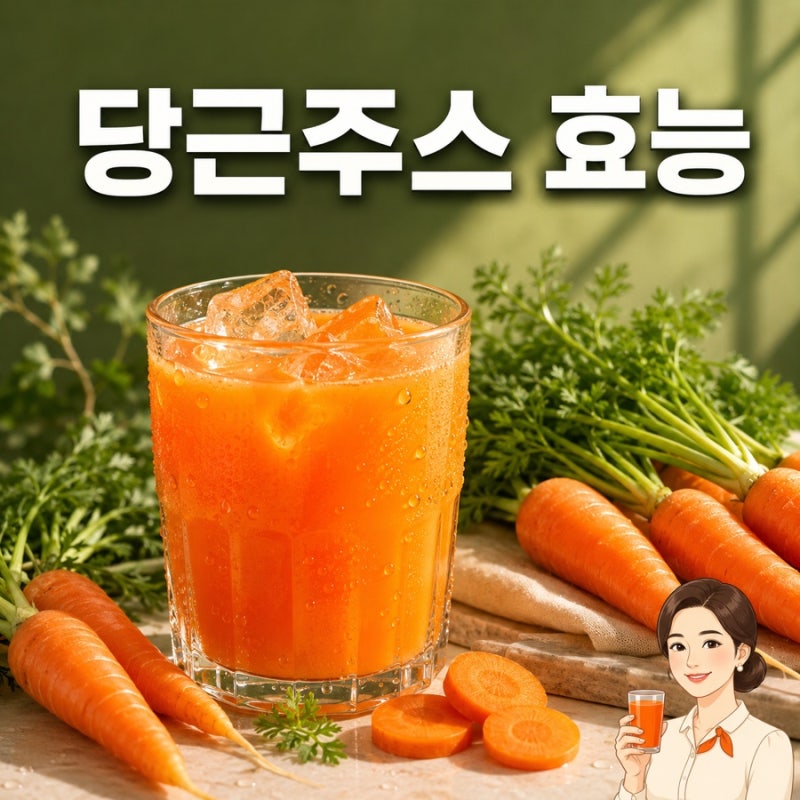 당근쥬스 효능, 여름철 커피 대신 마셔본 100% 당근 착즙주스 후기