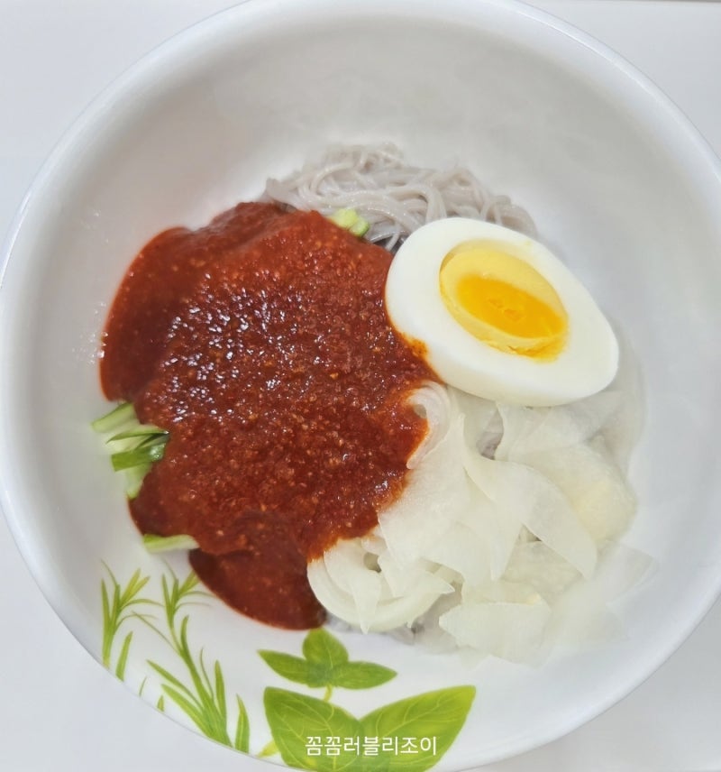 비빔 냉면 양념장 레시피 비빔 냉면 소스 만들기 수제 비빔 냉면 양념장