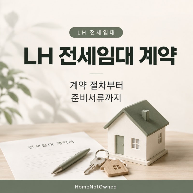LH 전세임대 계약 | 계약 절차부터 준비서류까지 직접 진행하며 알게 된 모든 것