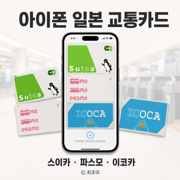 애플페이 일본 교통카드 등록 방법 아이폰 스이카 충전 사용법