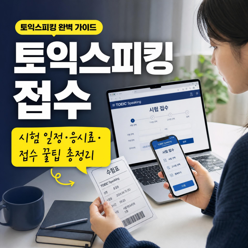 [2026 최신] 토익스피킹 접수 일정부터 신분증 규정·응시료·국비지원 환급 꿀팁까지