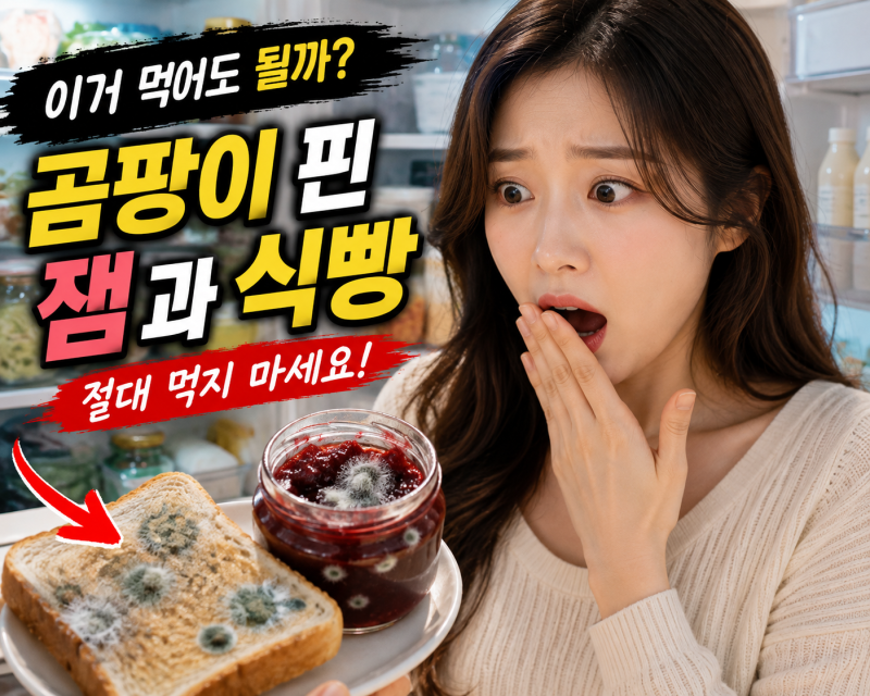 "곰팡이만 떼면 되겠지?" 이 말이 가장 위험했습니다
