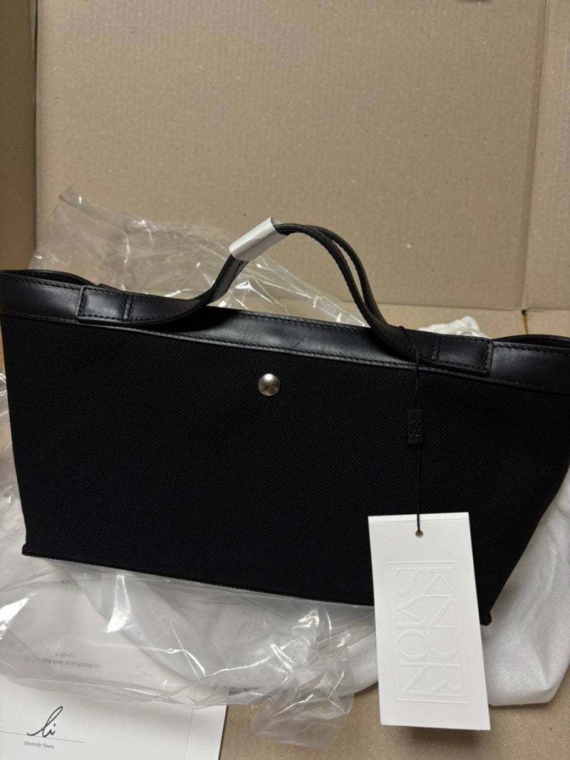킨더살몬 포셀 캔버스 가방 스몰 KINDER SALMON posell canvas bag - small
