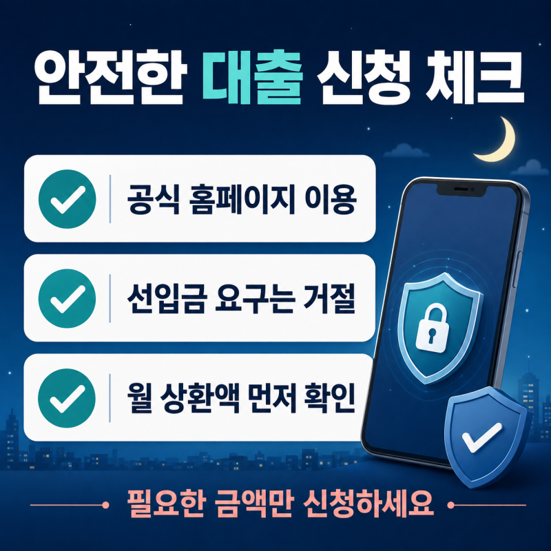 모바일 새벽 급전 저신용자 150만원 빌리는법, 신한저축은행 참신한500 대출 신청 방법