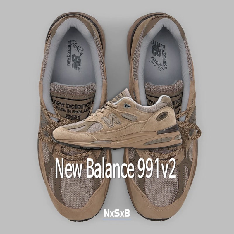 뉴발란스 991v2 발매 정보 / New Balance 991v2 “Walnut/Shitake” / 운동화 / 세상의 모든 신발 정보