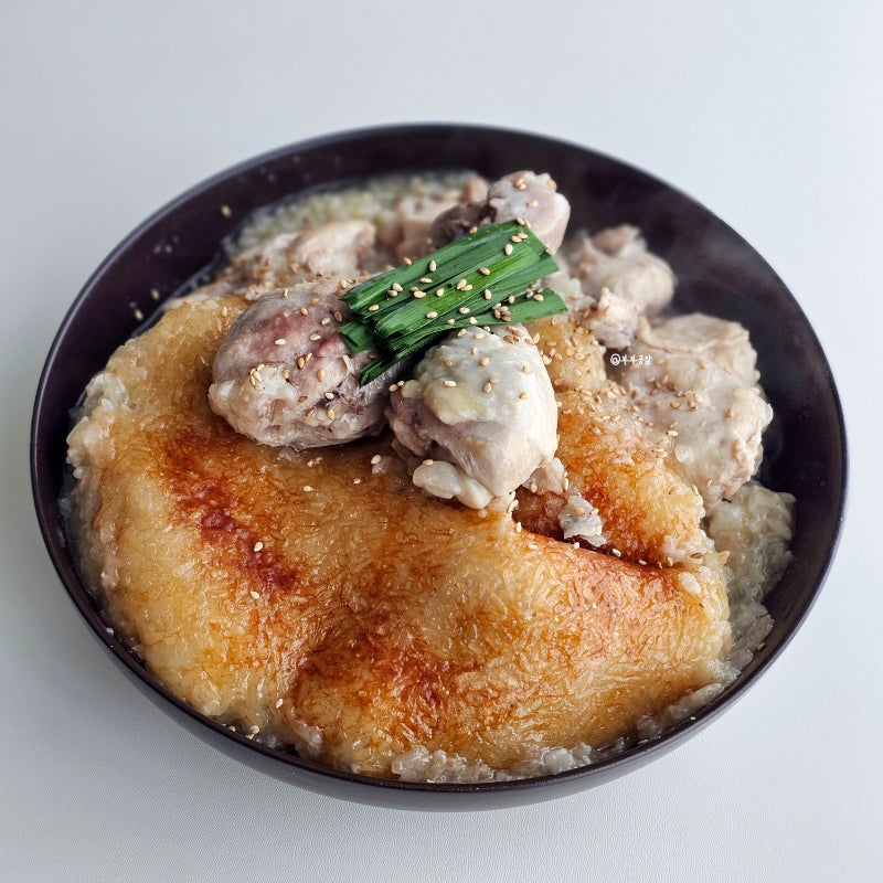 성시경 누룽지 닭백숙 레시피 전기밥솥 누룽지 삼계탕 끓이는법