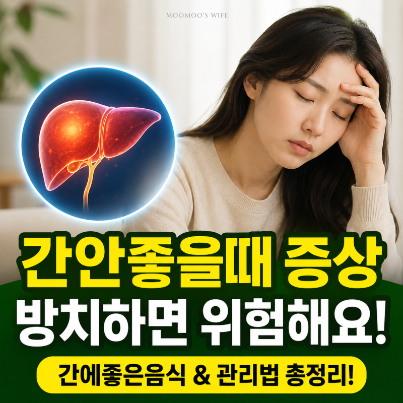 간에좋은음식 추천부터 간안좋을때증상까지, 간 건강 제대로 관리하는 방법