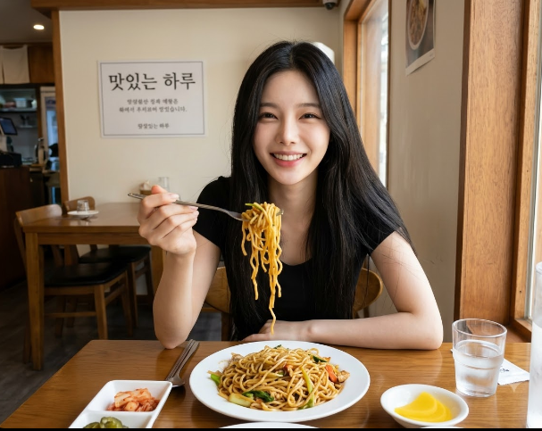 tvN 이성훈 셰프 에그 누들 볶음면! 꼬들한 식감과 불 향 가득한 황....