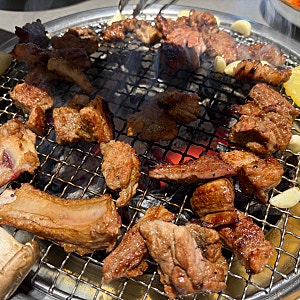 [창원 중동] 전원숯불갈비, 프렌차이즈 맞아? 옛날갈비 맛집!