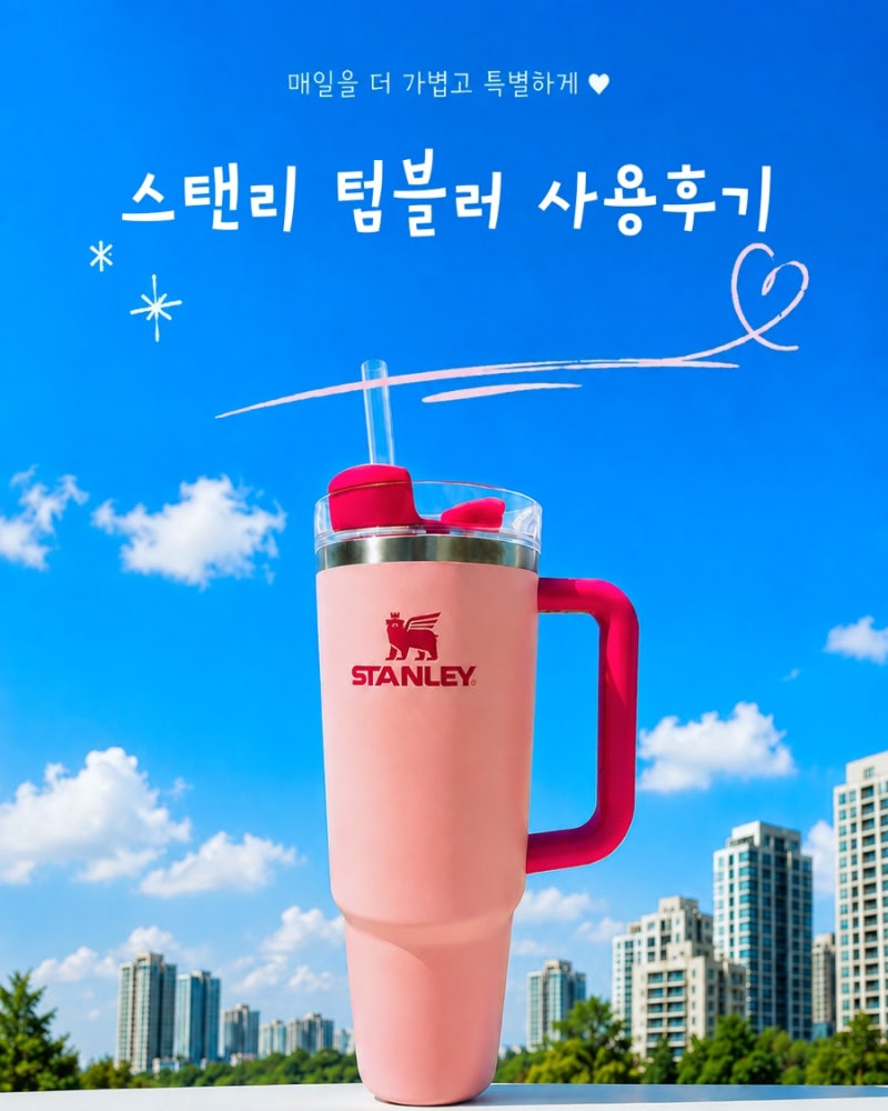 스탠리 텀블러 사용후기 | 보온력부터 장단점까지 솔직 리뷰