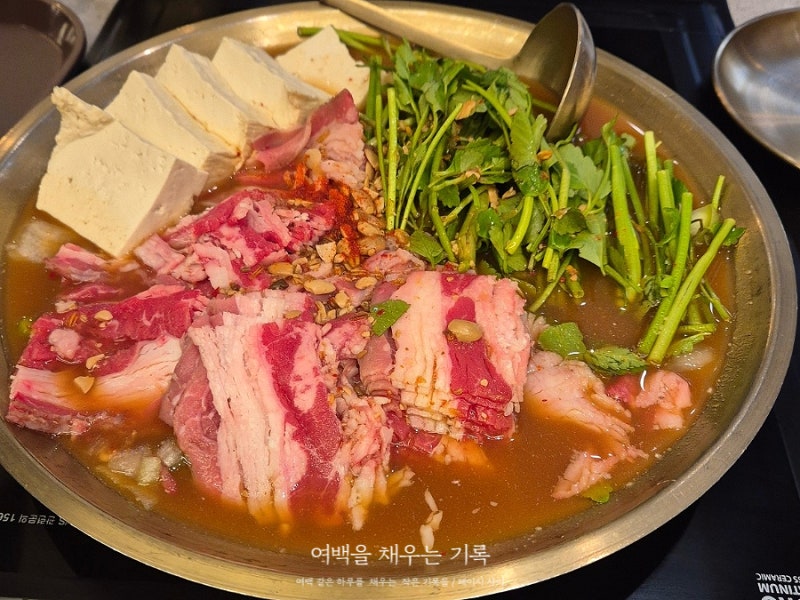 강남구청역 점심맛집 된장전골과 순두부전골이 맛있는 [옥된장 강남구청점] 내돈내산