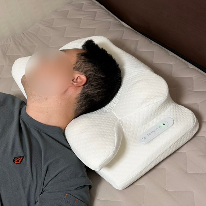 기능성베개와 목안마기를 하나로?! 제스파 수면참견 V3 단잠 마사지베개