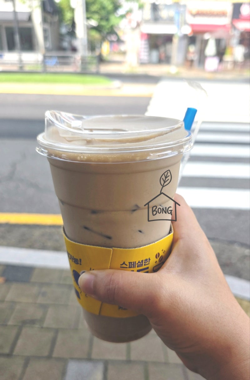 빽다방 원조커피크림 미숫가루 후기, 달달하지 않아 더 좋았던 신메뉴