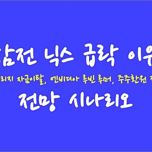 삼전 닉스 주가 급락 이유와 숨겨진 진실, 향후 반도체 전망 시나리오 팩트체크