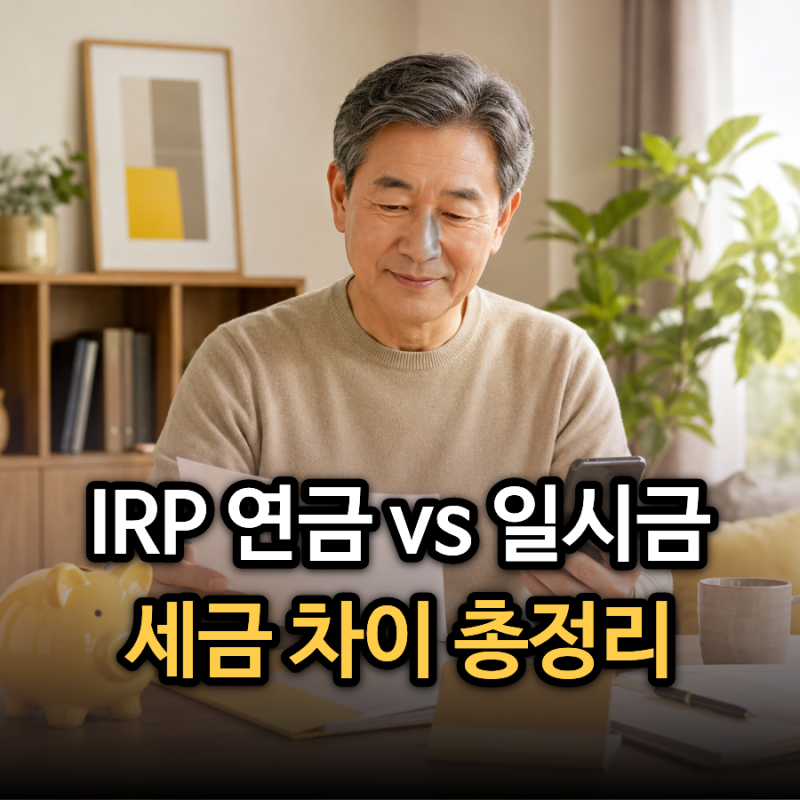 퇴직금 받기 전에 IRP 계좌부터 만들어야 하는 이유, 국민은행 수령 절차 정리
