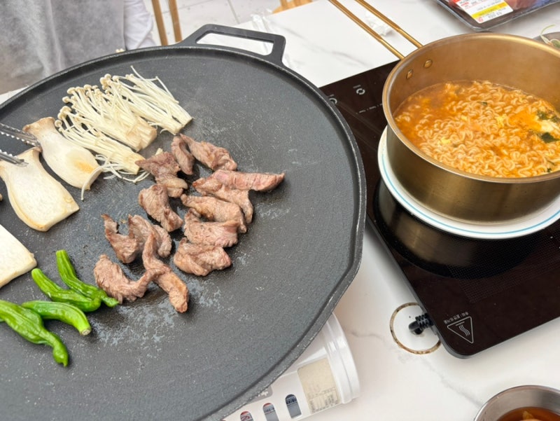애견동반 원주 바베큐 맛집 - 놀이방이 있는 후기