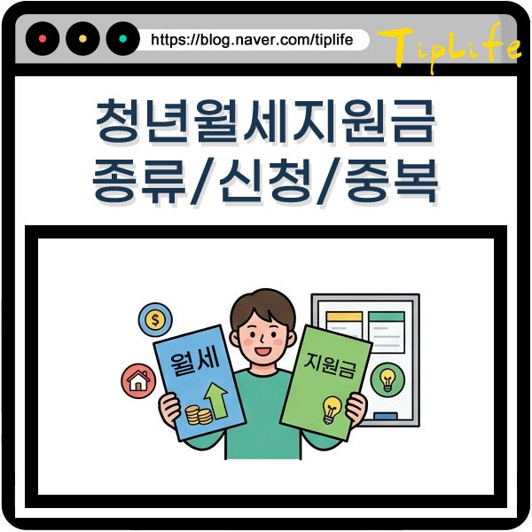 청년 월세 지원금 신청 조건과 중복 수급 가능한 정부 생활비 지원제도 안내