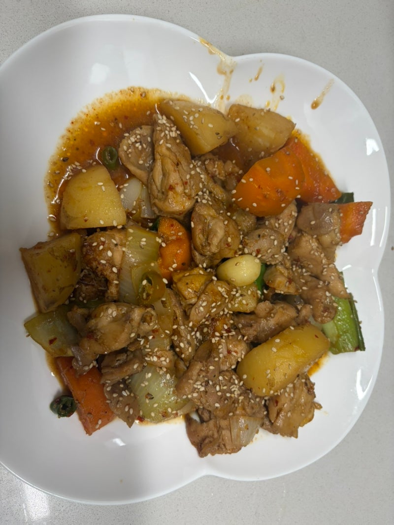 오늘 저녁 메뉴 추천｜밥도둑 닭다리살 간장 찜닭 만들기