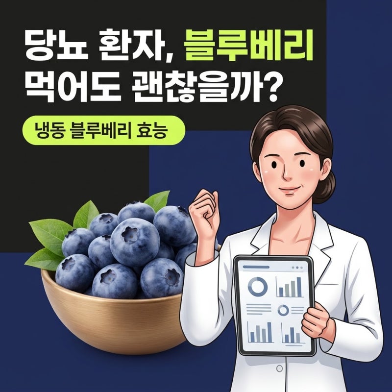 냉동블루베리효능, 당뇨·대사증후군 환자가 제품 고르기 전 확인할 기준