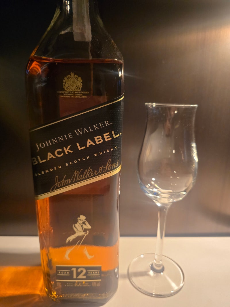 내 돈 내산 솔직 후기 - 입문용 블렌디드 위스키 추천 조니워커 블랙 라벨 12y (Johnnie Walker Black....