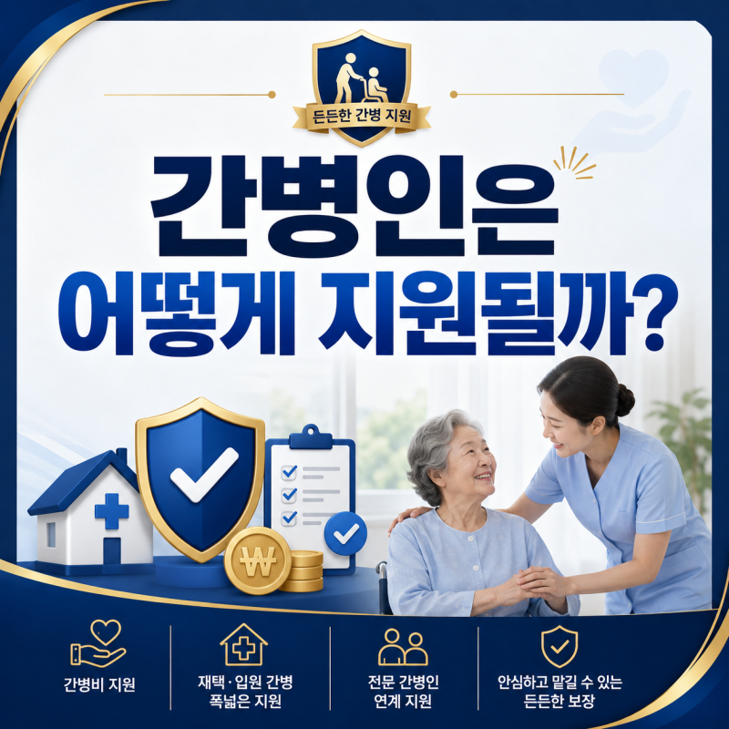 메리츠화재 간병인보험 70세 아버지 월 6만원대 설계, 간병인은 어떻게 지원될까?