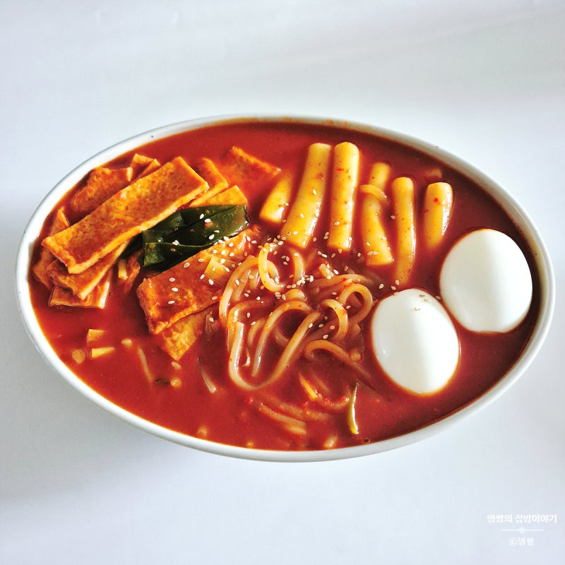 쫄볶이 레시피 쫄면사리 국물 밀떡볶이 만드는법