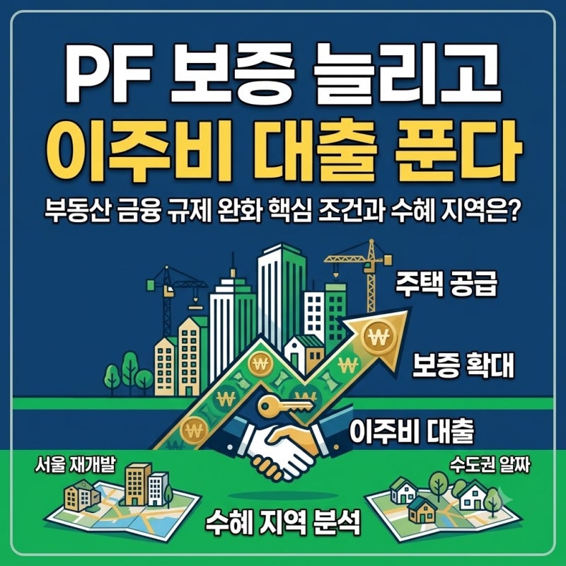 "결국 대출 문지방 낮추네요" 부동산 금융 규제 완화에 내 대출 한도 얼마나 늘어날까?