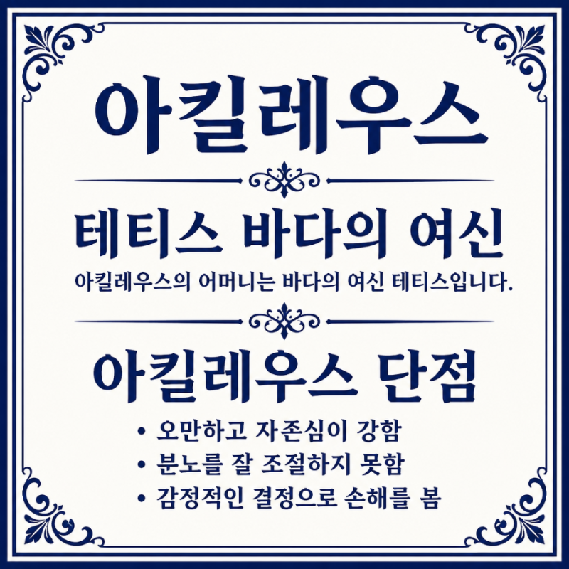 트로이 전쟁과 아킬레우스 이야기 오디세우스(Odysseus)